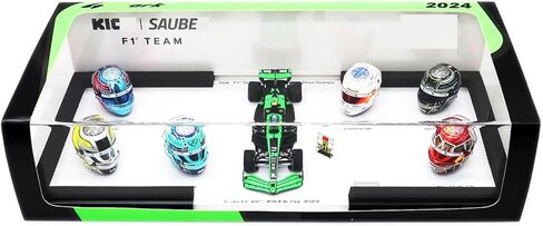 2024 Season 1/43 F1 C44#24 Zhou Guanyu Limited Edition Adult DieCast Racing Car, Helmet Set Collectible in Saudi Arabia