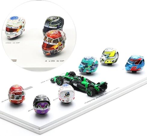 2024 Season 1/43 F1 C44#24 Zhou Guanyu Limited Edition Adult DieCast Racing Car, Helmet Set Collectible in Saudi Arabia