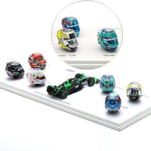 2024 Season 1/43 F1 C44#24 Zhou Guanyu Limited Edition Adult DieCast Racing Car, Helmet Set Collectible in Saudi Arabia