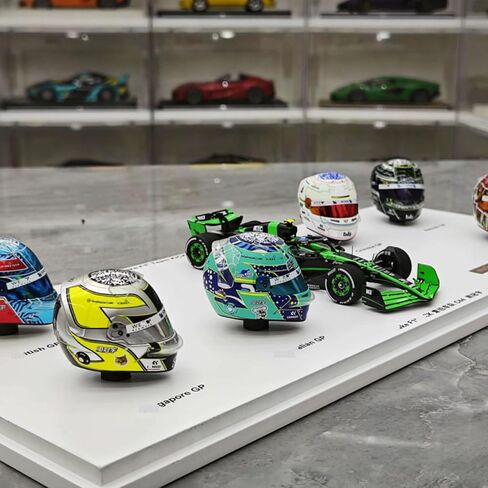 2024 Season 1/43 F1 C44#24 Zhou Guanyu Limited Edition Adult DieCast Racing Car, Helmet Set Collectible in Saudi Arabia