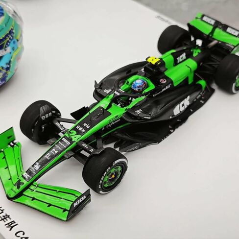 2024 Season 1/43 F1 C44#24 Zhou Guanyu Limited Edition Adult DieCast Racing Car, Helmet Set Collectible in Saudi Arabia