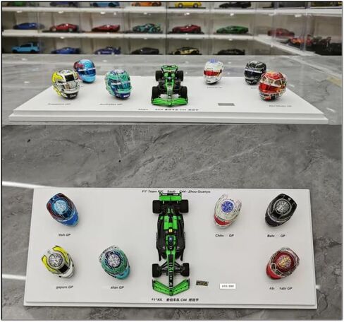 2024 Season 1/43 F1 C44#24 Zhou Guanyu Limited Edition Adult DieCast Racing Car, Helmet Set Collectible in Saudi Arabia
