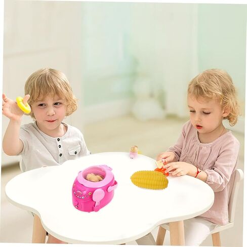 2Pcs Kitchen Appliance Simulation Rice Cooker and Microwave for Pretend Play Safe and Fun Home Appliance Model for Boys for Creative Playhouse Activities in Saudi Arabia