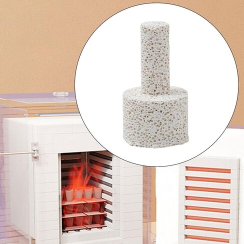 Pottery Plug Part Supplies Practical Replace Stone Spare Parts Accessories Easy Installation Sturdy Peephole Plug, 6.5x4x1.5 cm in Kuwait