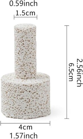 Pottery Plug Part Supplies Practical Replace Stone Spare Parts Accessories Easy Installation Sturdy Peephole Plug, 6.5x4x1.5 cm in Kuwait