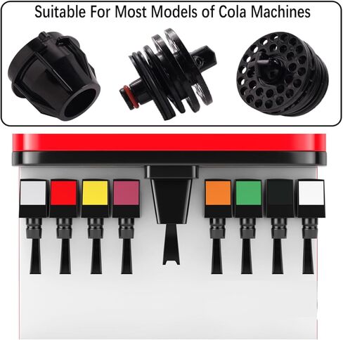4 Pcs UF-1 Nozzle and Diffusser Assembly，Sodas Coke Valves Nozzles And Diffuser Part，Quick Response Nozzle，Suitable For Enhancing Carbonation In Beverage Makers in Saudi Arabia