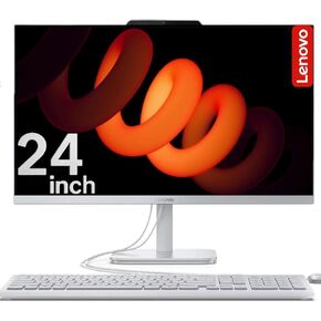 كمبيوتر مكتبي Lenovo Ideacentre A540 Business الكل في واحد، شاشة 23.8 بوصة FHD، AMD Ryzen 5 Pro 4650GE، ذاكرة الوصول العشوائي 16 جيجابايت، 1 تيرابايت SSD، كاميرا ويب، HDMI، واي فاي، لوحة مفاتيح وماوس لاسلكي، Windows 11 Pro، أسود in Kuwait