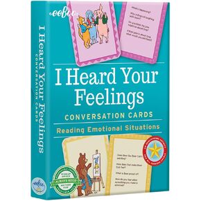 eeBoo: I Heard Your Feelings, Conversation Flash Cards, Reading Emotional Situations, Develop Social and Emotional Intelligence, for Ages 3 and up in Saudi Arabia