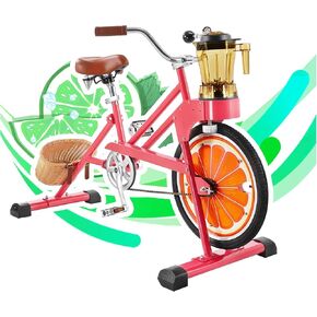 خلاط أطفال تجاري، آلات فواكه وخضروات أخرى، دواسة، خلاط فواكه، عصارة، معدات الدراجة (أبيض) in Kuwait