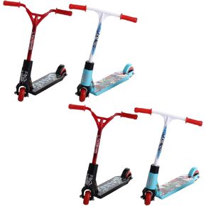 4Pcs Finger Scooter Mini Two Wheel,Mini Scooters Finger Board Accessories,Tiny Trick Scooter for Party Favors,Finger Training,Juggling Sets,Birthday Gifts,Magic Kits and Accessories in Saudi Arabia
