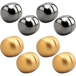 8PCS Magnetic Feet for Handbags - Premium Magnetic Purse Feet, for securing headscarves, Scarves, Shawls, and Collar Fasteners in Kuwait