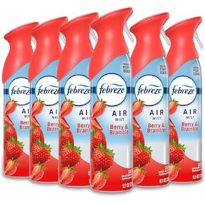 Febreze Air Fresheners, Room Fresheners, Odor-Fighting Air Effects, Lilac Scent, 8.8 oz. Aerosol Can, Pack of 15, Air Freshener Spray in Saudi Arabia