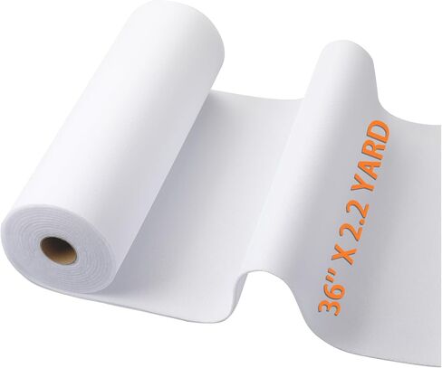 Soft Foam Stabilizer Sew in Soft and Stable Foam Stabilizer Adaptable Cut into Variable Sizes Strengthen for Machine Embroidery, Hand Sewing, Quilting, Piecing Projects(36''x79'') in Saudi Arabia