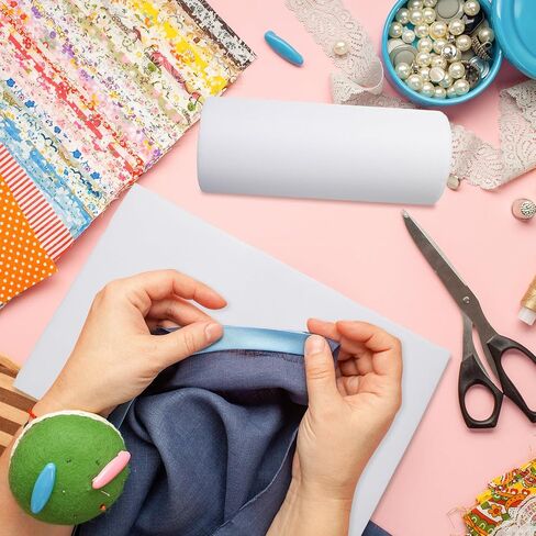 Soft Foam Stabilizer Sew in Soft and Stable Foam Stabilizer Adaptable Cut into Variable Sizes Strengthen for Machine Embroidery, Hand Sewing, Quilting, Piecing Projects(36''x79'') in Saudi Arabia