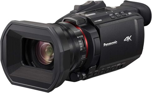 Panasonic X2000 4K Professional Camcorder with 24x Optical Zoom, WiFi HD Live Streaming, 3G SDI Output and VW-HU1 Detachable Handle, HC-X2000 (Renewed) in Kuwait
