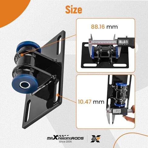 وحدات تثبيت وتركيب محرك تحويل عالمية قابلة للتعديل من maxpeedingrods LS وألواح محولات مع برغي لقضبان Hod المخصصة، وقضبان الشوارع، وزواحف الصخور، وعربات الكثبان الرملية in Kuwait
