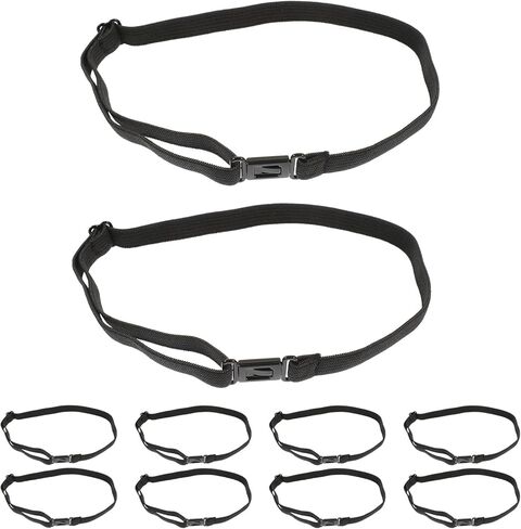 10Pcs Adjustable Bow Tie Elastic Strap Band for Men Wedding Party DIY Bowknot Tie Accessories in Kuwait