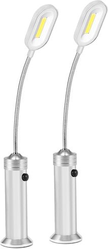 LED Concepts BBQ Grill Lights Magnetic Base Super-Bright LED Lights-360 Degree Flexible Gooseneck, Weather Resistant, Task Lighting Barbecue Grilling (2) in Saudi Arabia