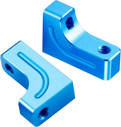 RC Servo Mount Upgrade Part Replace 4pcs Aluminum Servo Mount Stay (L/R) Kit Compatible with Tamiya TT02 TT02RR TT02FT TT02D 1/10 RC Crawler Car Upgrades in Saudi Arabia