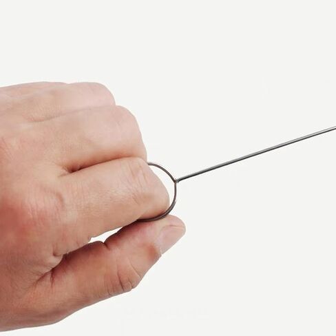 Loop Turner Hook with Latch,Sewing Loop Turner Hook Long LoopTurner Tool with Latch,Knot Grippers Tool for Silicone Beads Needle-Hook,for Fabric Belts Strips DIY Knitting Accessories,Sewing Concepts in Saudi Arabia