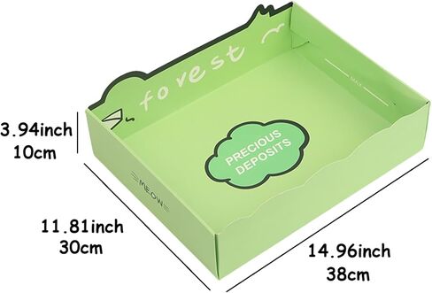 Disposable Foldable Cardboard Cat Litter Box for Travel and Indoor Use, Leak-Resistant and Recyclable Portable Litter Tray, Easy Setup in Saudi Arabia