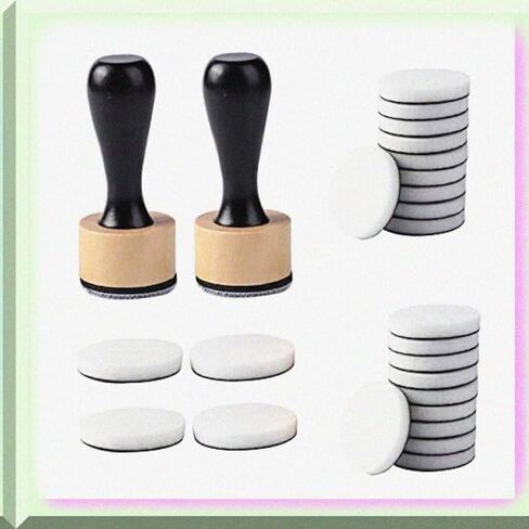 13pcs Mini Round Ink Blending Tool with Sponge Kits for Blending and More Control of Ink Placement Compact No More Inky Fingers Ink Blending Tool and Versatile Inking Tools Drawing Art Supplies in Saudi Arabia