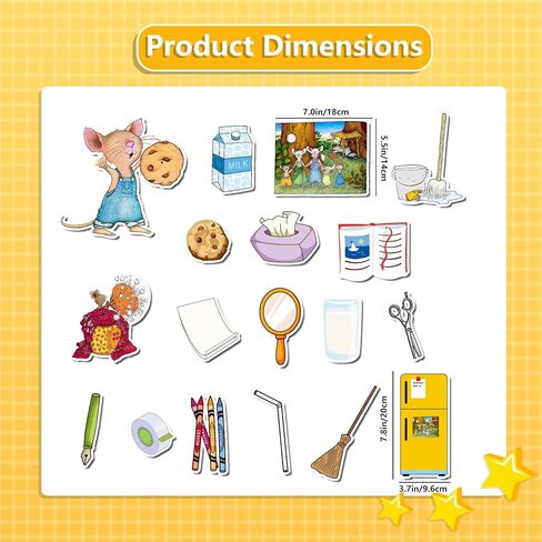 إذا أعطيت فأرًا لوحة من اللباد من الفلانيل، قصص من أجل ألعاب تعليمية تفاعلية لمرحلة ما قبل المدرسة، أنشطة تعليمية لسرد القصص in Kuwait