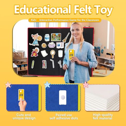 إذا أعطيت فأرًا لوحة من اللباد من الفلانيل، قصص من أجل ألعاب تعليمية تفاعلية لمرحلة ما قبل المدرسة، أنشطة تعليمية لسرد القصص in Kuwait