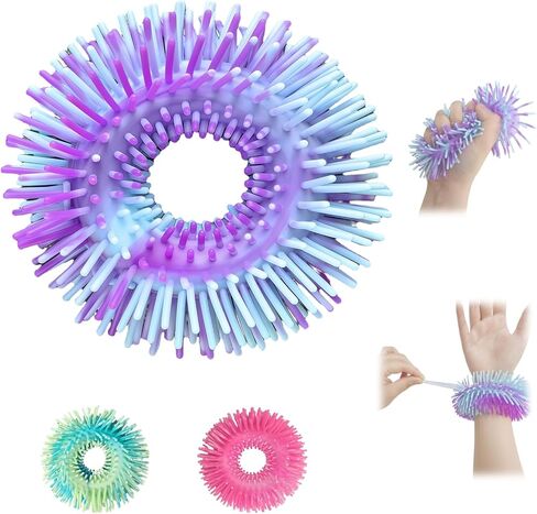 Skin Picking Fidget Toys, Sensory Bracelet for Trichotillomania Relief, Stretch Bracelet Picking Fidget Finger Toys Anxiety Relief (Green) in Saudi Arabia