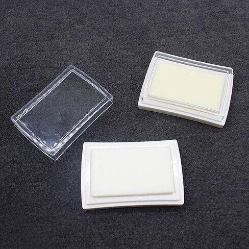 10 Pcs Empty Blank Ink Pads No Ink Foam Stamp Pad Inkless Fingerprint Stamp Pad Scrapbooking Ink Pad Refills Craft Stamp Pad Refills Uninked Ink Stamp Pad in Saudi Arabia