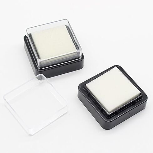 10 Pcs Empty Blank Ink Pads No Ink Foam Stamp Pad Inkless Fingerprint Stamp Pad Scrapbooking Ink Pad Refills Craft Stamp Pad Refills Uninked Ink Stamp Pad in Saudi Arabia