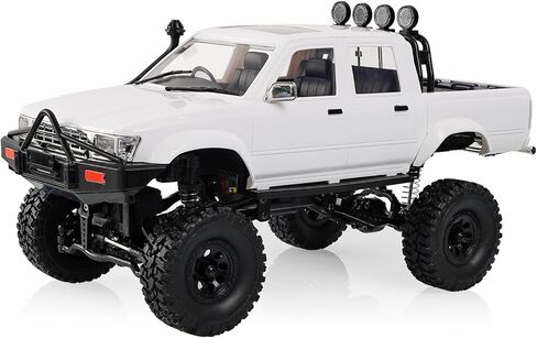 ARRIS WPL D12 1/10 RWD 2.4G Off Road RC Car Drift Climbing Truck Crawler with Brushed 260 Motor 1:10 Simulation RC Vehicles in Kuwait
