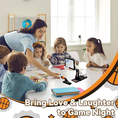 12 Set Valentines Day Gifts Basketball party favors Tabletop Basketball Shooting Game Reduce Stress Mini Desktop Basket Ball Gift Valentine's Day Cards Desk Exchange Gifts Party Favors Supplies in Saudi Arabia