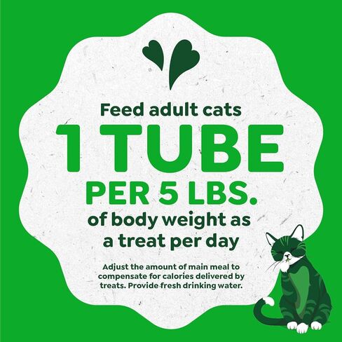 Greenies Feline Smart Purees مكافآت القطط الصحية للبشرة والفراء مع سمك السلمون الحقيقي، 0.49 أونصة. أنابيب، 20 عدد in Saudi Arabia