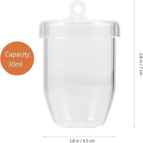 SOLUSTRE Quartz Crucible 2.75 Inch High Temperature Resistant Metal Melting Pot for Jewelry Casting and Laboratory Use in Kuwait