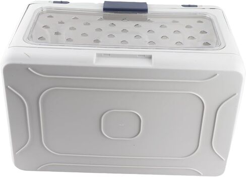 Sorandy Plastic Cat Kennel, Transparent Foldable Durable Pet Carrier, Single Door Large Capacity Safe Cats Travel Carrier, Ideal for Home Travel, Airplane & Car, 19.69x12.60x12.20in in Saudi Arabia