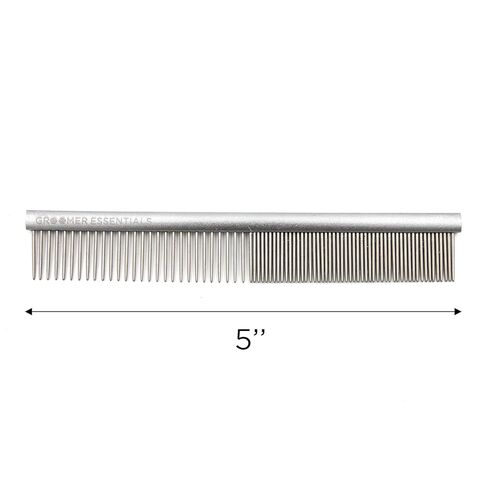 5" Face and Feet Comb - Finishing and Fluffing Comb - Perfect for Detail Work on Delicate Faces and Feet - Features Anti-Scratch Teeth in Saudi Arabia