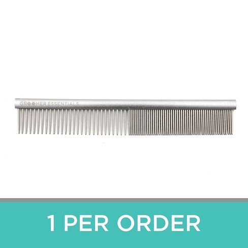5" Face and Feet Comb - Finishing and Fluffing Comb - Perfect for Detail Work on Delicate Faces and Feet - Features Anti-Scratch Teeth in Saudi Arabia