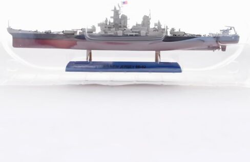 1:1000 Scale WWII USS New Jersey BB-62 Battleship Model Alloy High-Restored Nautical Ship Model for Desktop Ornament in Saudi Arabia