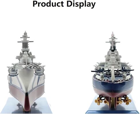 1:1000 Scale Alloy Warship Model for WWII US BB-61 Lowa Battleship Miniature for Nautical Enthusiasts in Saudi Arabia