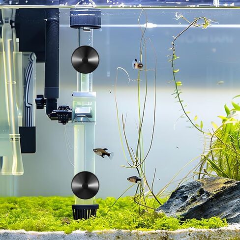20 Pcs Suction Cups for Aquarium, Rubber Aquariums Suction Cups Black, Fish Tank Sucker Cup Clips for Pump, Airline Tubing, Aeration Setup, Secure Attachment for Aquarium Accessories in Saudi Arabia