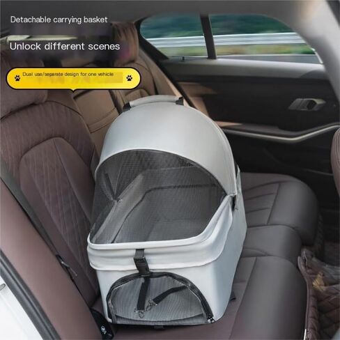 Pet Strollers Pet Cat and Dog Stroller, Dog and Cat Teddy Baby Stroller, Small Pet Stroller, Lightweight Dog Stroller Pet Stroller Medium(Blue,C) in Kuwait