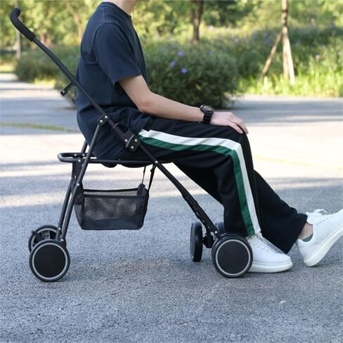 Pet Strollers Lightweight Folding Pet Stroller Cat and Dog Four-Wheel Stroller Pet Outdoor Stroller Separate Stroller Pet Stroller Medium in Saudi Arabia