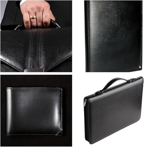 Premium Leather Material, Full Grain, Black, 1.0-1.2mm Thickness, Smooth Surface，Suitable for Making Wallets, Shoes, Sofas (Black pingwen 16 x 32) in Saudi Arabia