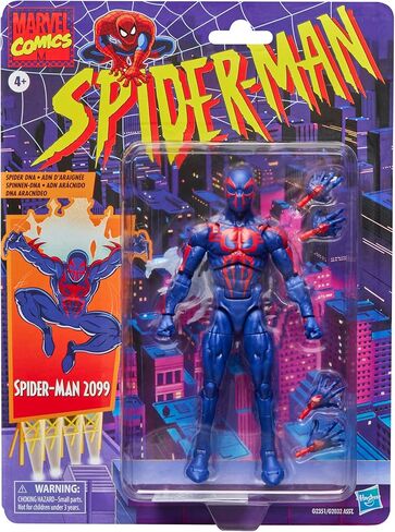 Marvel Legends Series Spider-Man 2099, Retro Cardback Comics Collectible 6-Inch Scale Action Figure in Saudi Arabia