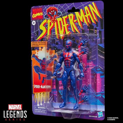 Marvel Legends Series Spider-Man 2099, Retro Cardback Comics Collectible 6-Inch Scale Action Figure in Saudi Arabia