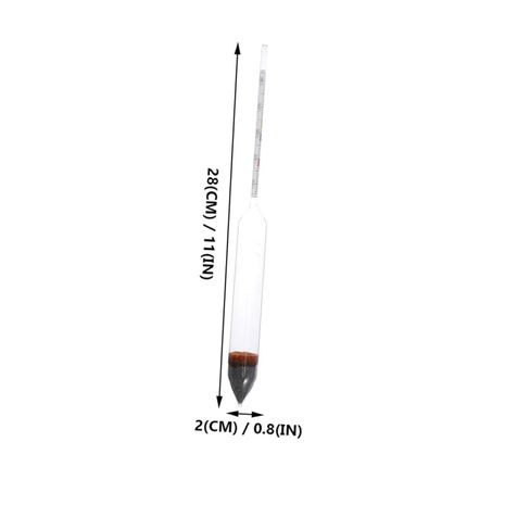 Cabilock 2Pcs Tester Professional Sea Saltwater Hydrometers for Accurate Aquarium Measurement Lightweight and for Long Term Use for Fish Tanks in Saudi Arabia