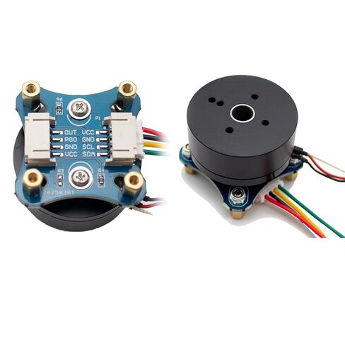 محرك تيار مستمر بدون فرشاة بعمود مجوف 2804 BLDC مع مجموعة تشفير AS5600 تدعم FOC، للجيمبال والطائرات بدون طيار والروبوتات والأدوات اليدوية in Kuwait