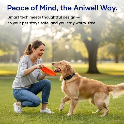 Smart Pet Locator – جهاز تعقب GPS للكلاب والقطط | تتبع في الوقت الحقيقي، مقاوم للماء وخفيف الوزن | عمر بطارية طويل والتحكم في التطبيقات in Kuwait