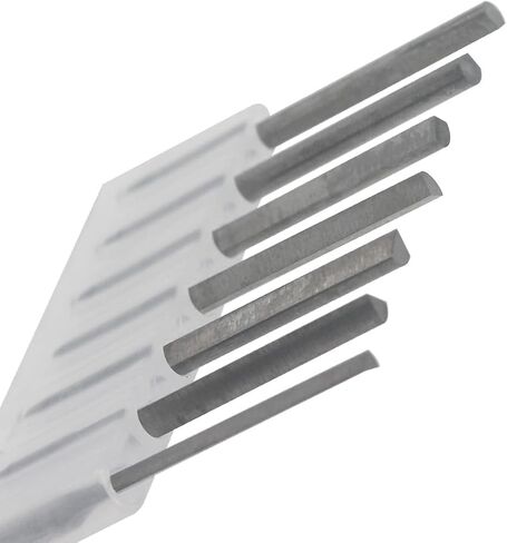Luo ke 7 Pcs Tungsten Steel Carving Graver Knife, Jewelry Engraver Tools Engraving Cutting Bits for Pneumatic Impact Engraving Machine Jewelry Tool in Saudi Arabia